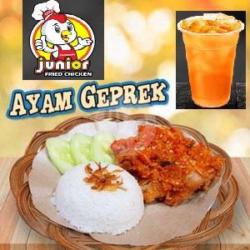 Paket Geprek Paha Atas