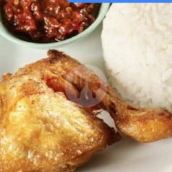 Paket Ayam Goreng Super  Nasi