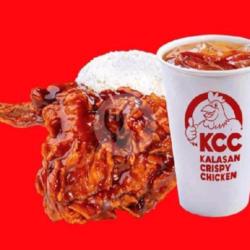 Paket Spicy Paha Bawah / Sayap   Teh Dingin