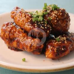 Garlic Korean Chicken Fire