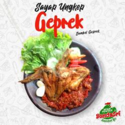 Ayam Sayap Ungkep Sambel Geprek