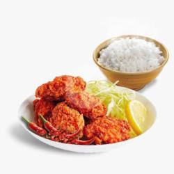 Rice Tori Spicy Karaage