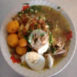 Soto Ayam   Uritan Telur Muda   Nasi