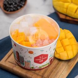 Mango Sago Coconut Pudding