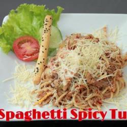 Spaghetti Spicy Tuna