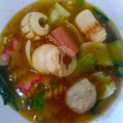 Seblak Tp Kembang Cumi, Bakso Ikan, Chikuwa