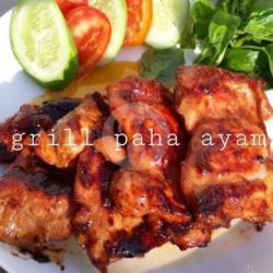 Nasi Ayam Bakar Paha Fillet