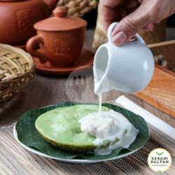 Serabi Pandan Durian Keju Spesial