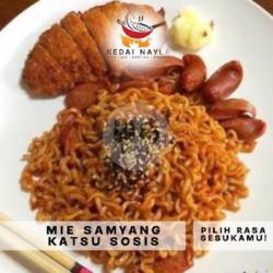 Mie Samyang Katsu Sosis