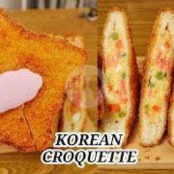 Roti Kroket Ala Korean