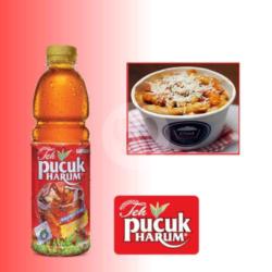 Serbuberkah  Paket Teh Pucuk 350ml X Chicken Tteokbokki