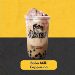 Boba Milk Cappucino Float