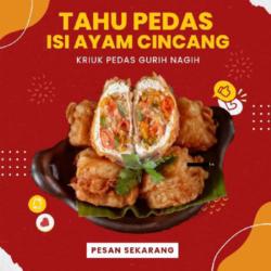 Tahu Pedas Ayam Suwir