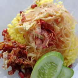 Nasi Kuning   Telor Balado