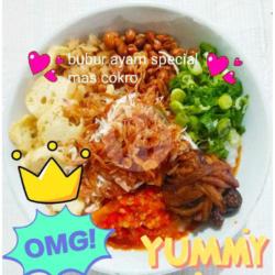 Paket Bubur Ayam Ati Ampela Sate 3pcs