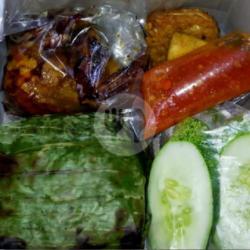 Nasi Bakar Oncom Ayam Bakar