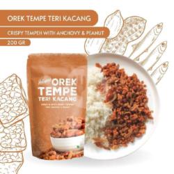 Orek Tempe Teri Kacang 200gr