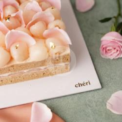 Earl-grey Lychee Shortcake