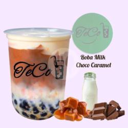 Boba Milk Choco Caramel