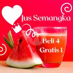 Juice Semangka Merah (beli 4 Gratis 1)