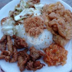 Nasi Kulit Telur Kriuk