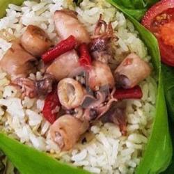 Nasi Bakar Cumi
