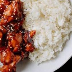 Rice Chicken Bollognese