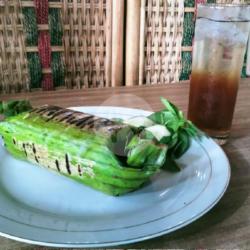 Nasi Bakar Empal   Es Teh