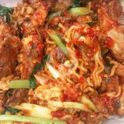 Mie Tulang   Ceker Balado