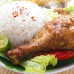 Nasi Sambelan Ayam Goreng Rempah