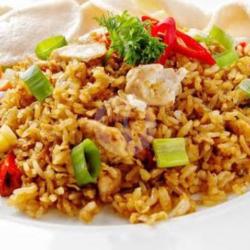 Nasi Goreng Kcp Asin Telur Campur Ayam Pete