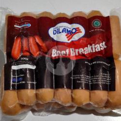 Sosis Dilamo Beef Breakfast 500 Gram