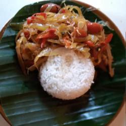 Nasi Oseng-oseng Pepaya