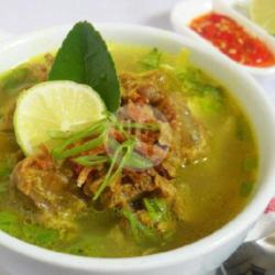 Soto Campur Tanpa Nasi   Daging   Ayam (include Food Container)