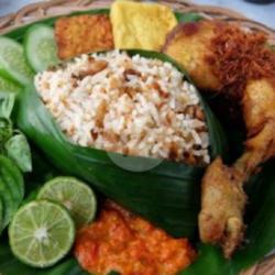 Paket Nasi Tutug Ayam Serundeng