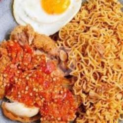 Indomie Telur   Ayam Geprek