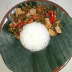 Nasi Oseng-oseng Buncis