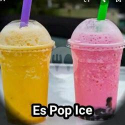 Pop Ice Strawbery   Cincau   Kacang