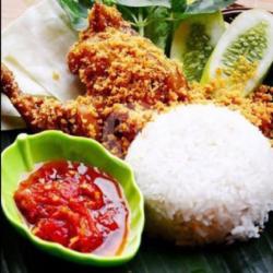 Nasi   Ayam Bumbu Paha