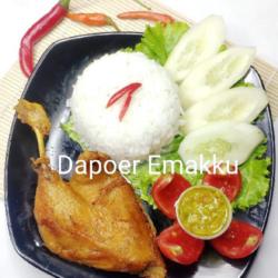 Nasi Bebek Goreng Sambel Bawang