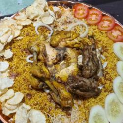 Nasi Briyani Ayam Talam Besar (porsi 5 Orang)