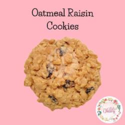 (large) Oatmeal Raisin Cookies 90gr