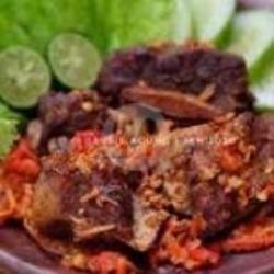 Nasi Buntut Sapi Bakar Sambal Mangga