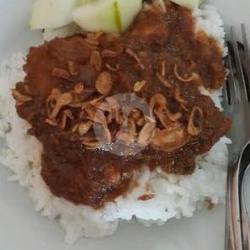 Nasi Krengsengan Daging Sapi