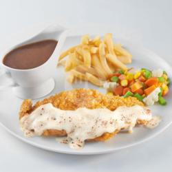 Mozarella Crispy Chicken