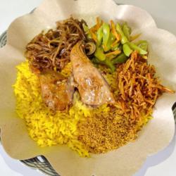 Nasi Kuning Ikan Double