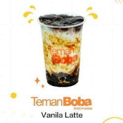 Teman Boba Vanilla Latte