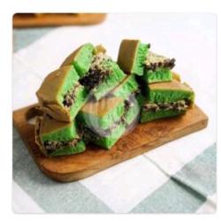 Martabak Pandan Coklat Wijen Susu