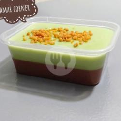 Puding Coklat Matcha