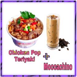 Poppy Teriak ( Pop Teriyaki   Kopi Moccacino)